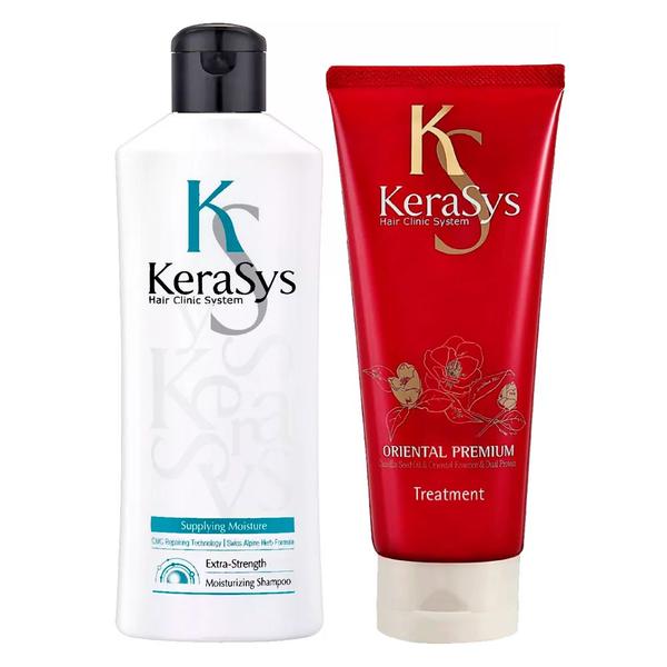 Kerasys Moisturizing Kit - Shampoo + Máscara Tratamento