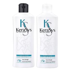 KeraSys Moisturizing Shampoo (180g) e Condicionador (180g)