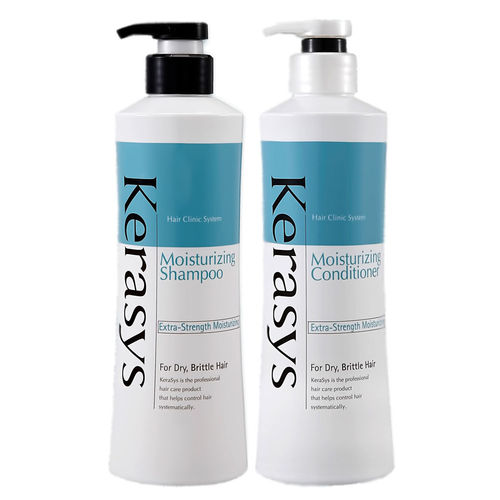 Kerasys Moisturizing Shampoo (600g) e Condicionador (600g)