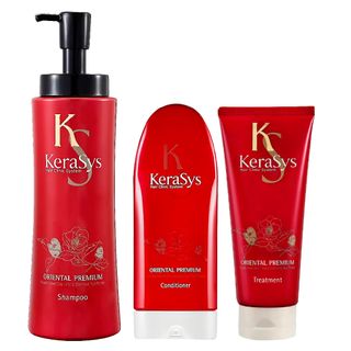 Kerasys Oriental Premium Kit - Shampoo + Condicionador + Tratamento Kit