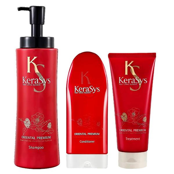 Kerasys Oriental Premium Kit - Shampoo + Condicionador + Tratamento