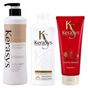 Kerasys Revitaling Kit - Shampoo + Condicionador + Tratamento Kit