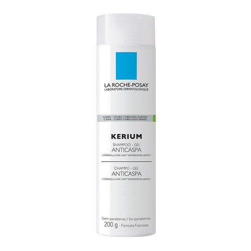 Kerium La Roche Posay Shampoo Gel Anticaspa com 200ml