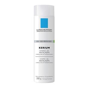Kerium Shampoo Anticaspa Gel Microesfoliante P/ Couro Cabeludo Oleoso La Roche-Posay 200Ml