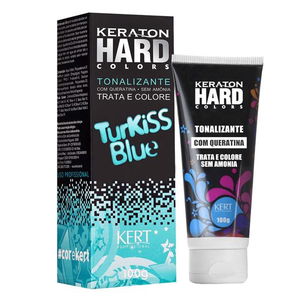 Kert Keraton Hard Colors Tonalizante Cor Turkiss Blue - 100g