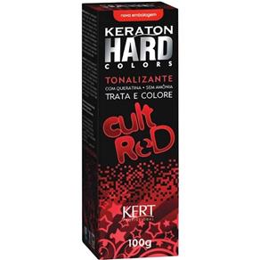 Kert Keraton Hard Colors Tonalizante Cult Red - 100g