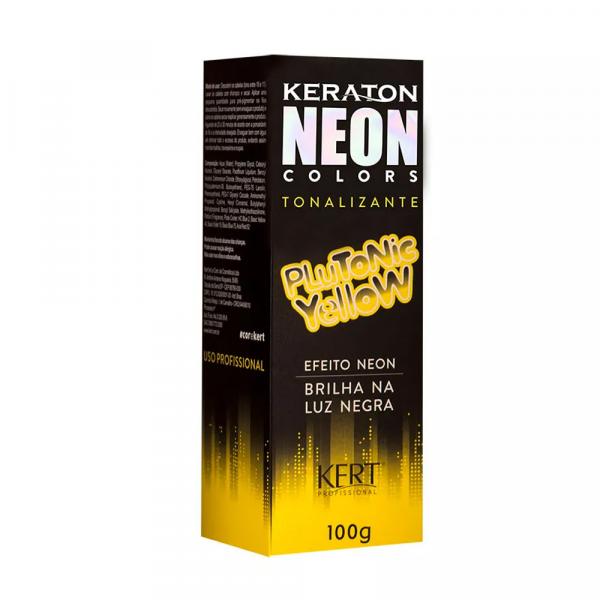 Kert Keraton Neon Colors Plutonic Yellow - 100g - Kert Profissional