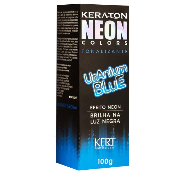 Kert Keraton Neon Colors Tonalizante Cor Uranium Blue - 100g