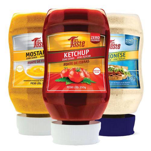 Ketchup + Mostarda + Maionese Mrs Taste