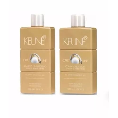 Keune Care Line Satin Oil Shampoo 1000ml + Condicionador 1000ml