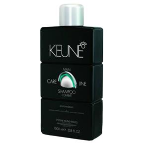 Keune Combat Shampoo Anti Caspa Masculino - 1000ml