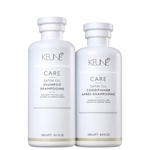 Keune - Kit - Satin Oil Shampoo + Condicionador