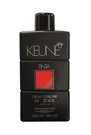 Keune Tinta Cream Developer Água Oxigenada 6% 20 Vol 1l