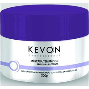 Kevon - Máscara Temptation Arginina e Proteínas 300 G
