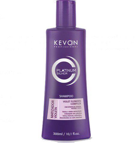 Kevon Profissional Platinum Silver Shampoo - 300ml