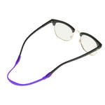 Kids Silicone Soft Stick Eyewear Cord Óculos Strap Strap Eyeglass Roxo