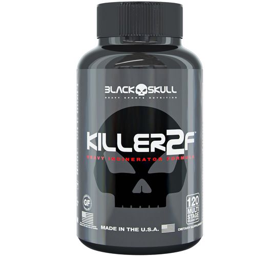 Killer 2F 120 Capsulas Black Skull