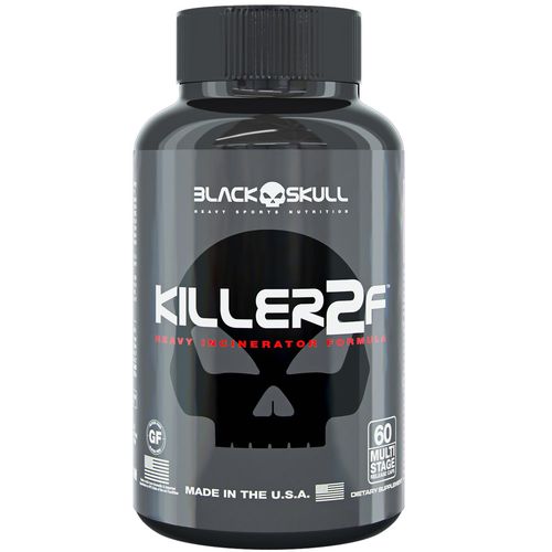 Killer 2F - 60 Cápsulas - Black Skull