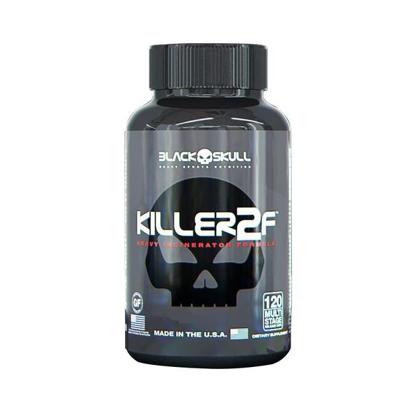 Killer 2F 60Caps Black Skull - Termogenico
