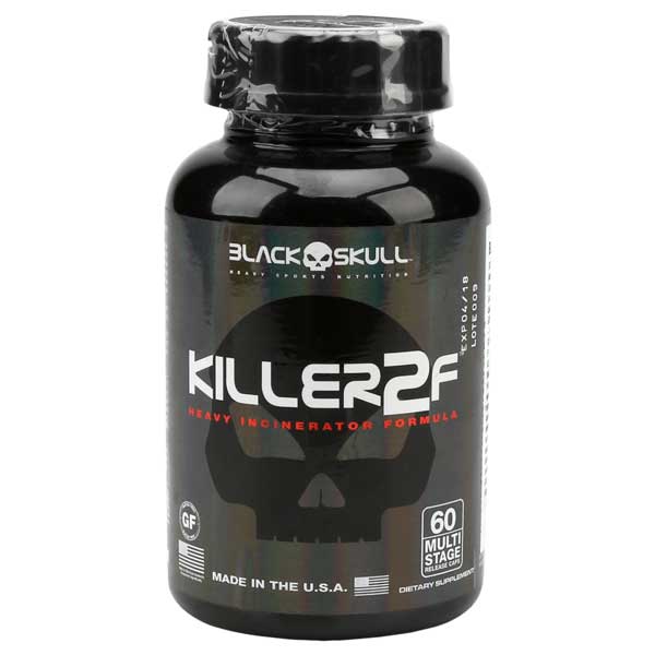 Killer 2F - 60Caps - Black Skull