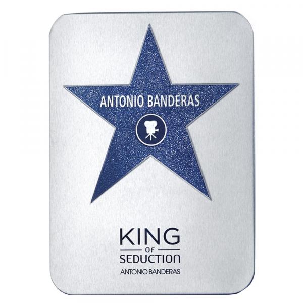 King Of Seduction Deluxe Metalbox Antonio Banderas - Perfume Masculino - Eau de Toilette