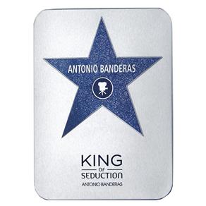 King Of Seduction Eau de Toilette Deluxe Metalbox Antonio Banderas - Perfume Masculino 200ml