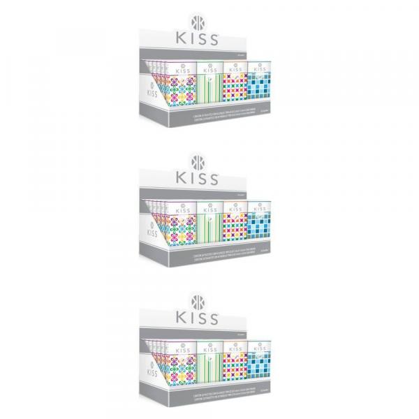 Kiss Lenços de Papel Bolso 28x10 (Kit C/03)
