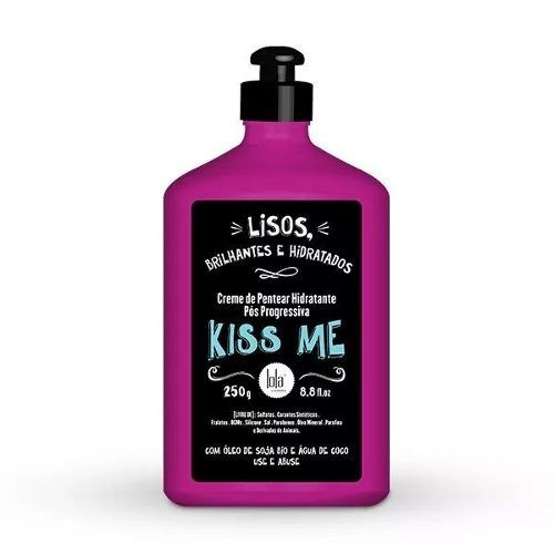Kiss me Creme de Pentear Pos Progressiva 250ml - Lola Cosmetics