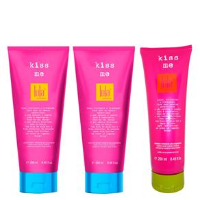 Kiss me Lola Cosmetics - Kit Shampoo 250Ml + Condicionador 250Ml + Creme para Pentear 250Ml Kit