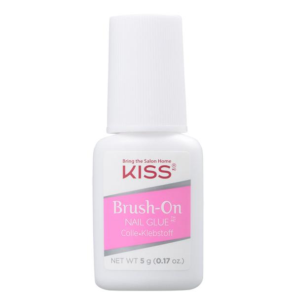 Kiss New York Brush On - Cola de Unhas Postiças 5g