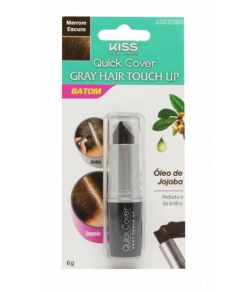 Kiss New York Gray Hair Batom Capilar Marrom Escuro (lgc03br)