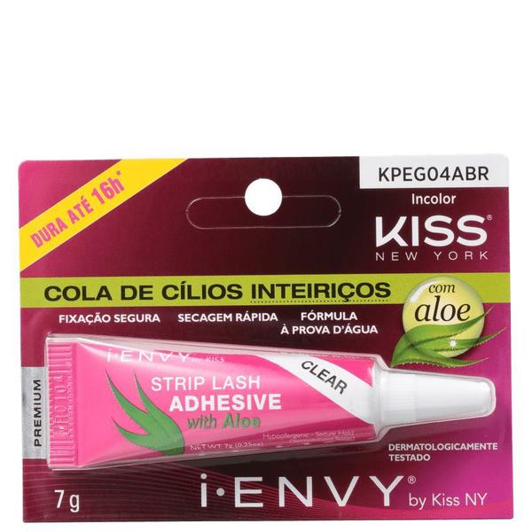 Kiss New York I-Envy com Aloe - Cola para Cílios Incolor 7g