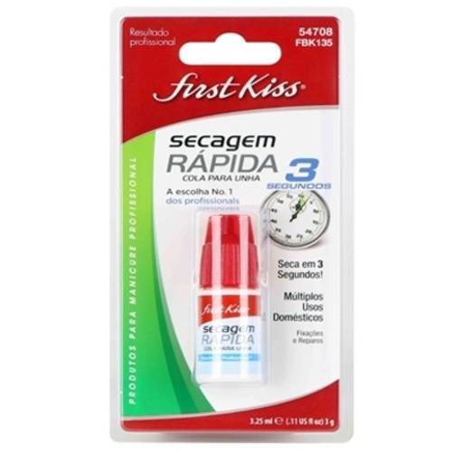 Kiss New York Kit 2u Cola para Unhas Postiças Secagem Rapida (fbk135)