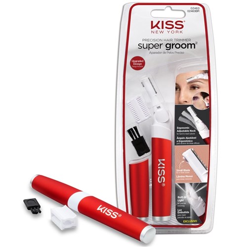 Kiss New York Precision Hair Trimmer Super Groom - Aparador de Pelos Preciso