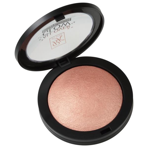 Kiss New York Ruby Kisses All Over Glow Flushed - Bronzer Cintilante 15g