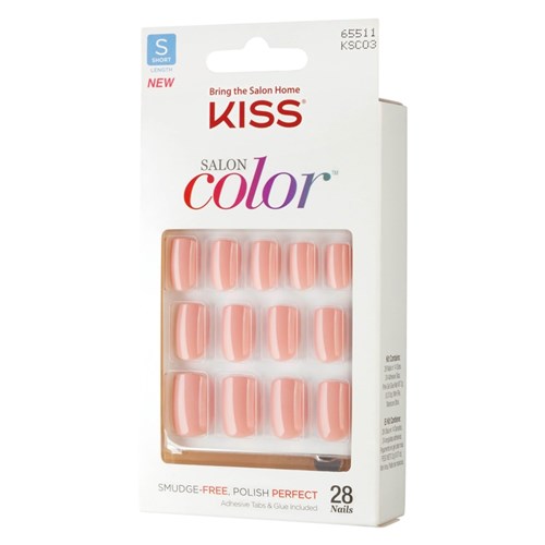 Kiss New York Salon Color 28 Unhas - Bonita