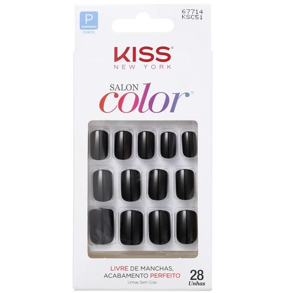 Kiss New York Salon Color Unhas Postiças Ref. KSC51-BR