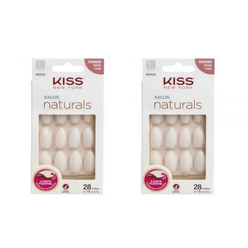Kiss New York Salon Naturals Stiletto Longo (ksn06br)