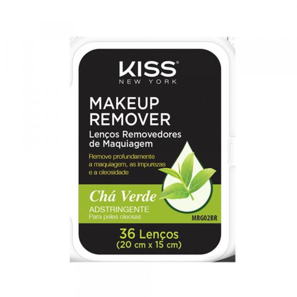 Kiss Ny Chá Verde Lenço Demaquilante C/36