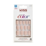 Kiss Unhas Salon Color Curto Ksc55br Sweet Irl