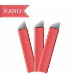Kit 20 Lâminas Para Tebori Microblading 14 Flexi 0.18mm Nano