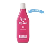 Kit 20 Leite de rosas desodorante + proteção para seu corpo indicado para a limpeza da pele 100ml