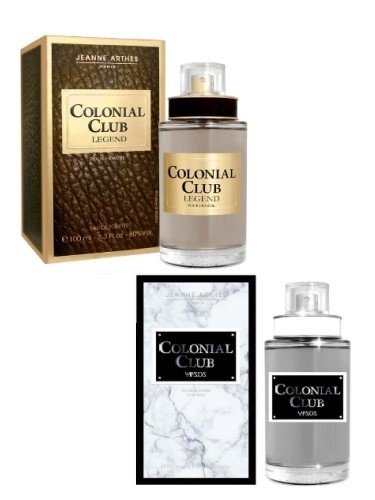 Kit 02 Perfumes Colonial Club - Jeanne Arthes - Masculino - Colonial C...