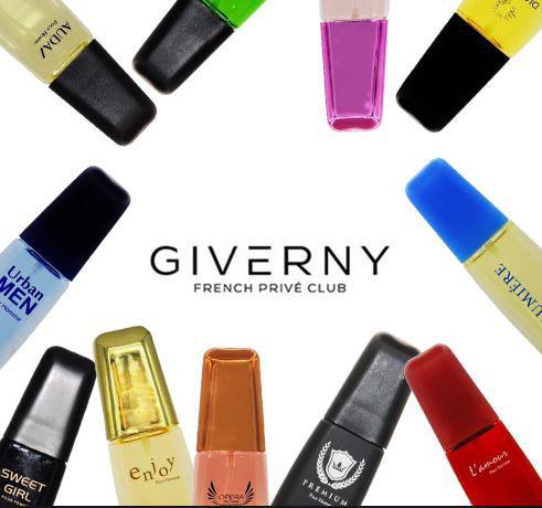 Kit 30 Perfumes com Fragrancia de Perfume Importado Giverny