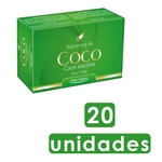 Kit 20 Sabonete De Coco 100g