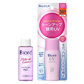 Kit - 1 Bioré UV Bright Milk SPF50 30ml - VERSÃO 2019+ 1 Makeup Removing Perfect Oil 50ml