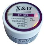 Kit 12 Gel Led Uv X & D para Unhas 15gr Light Pink