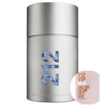 Kit 212 Men Carolina Herrera Eau de Toilette - Perfume Masculino 50ml+212 Vip Rosé Eau de Parfum