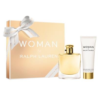 Kit 1 Perfume Feminino Ralph Lauren Woman EDP 100ml 1 Loção Corporal 75ml