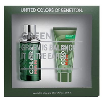 Kit 1 Perfume Masculino Benetton Colors 100ml 1 Pós Barba 75ml
